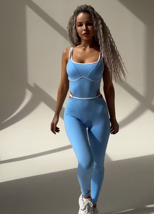 Spandex jumpsuit, Workout jumpsuit, Yoga clothes