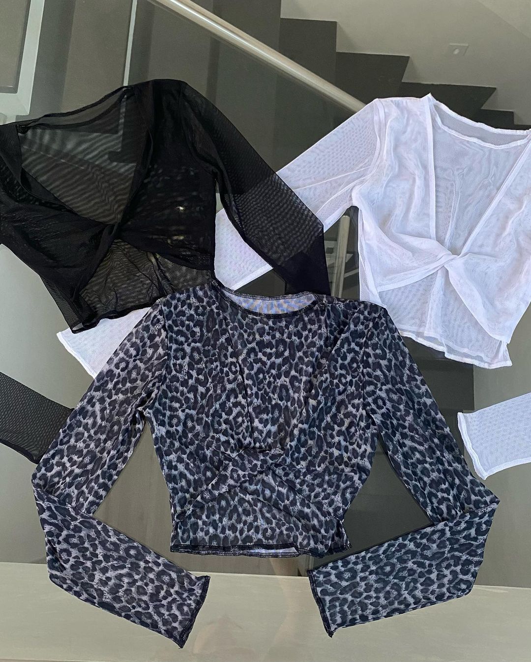 Flared mesh pants for dance, party and the beach