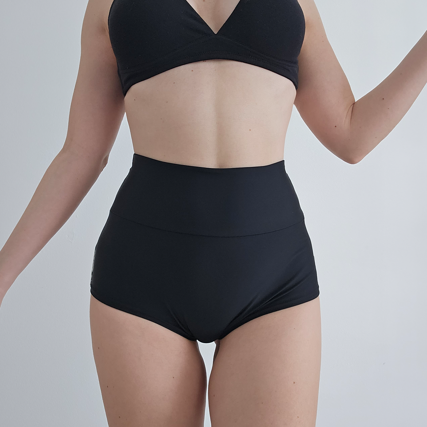 Metallic Fringe Booty Shorts with Slits