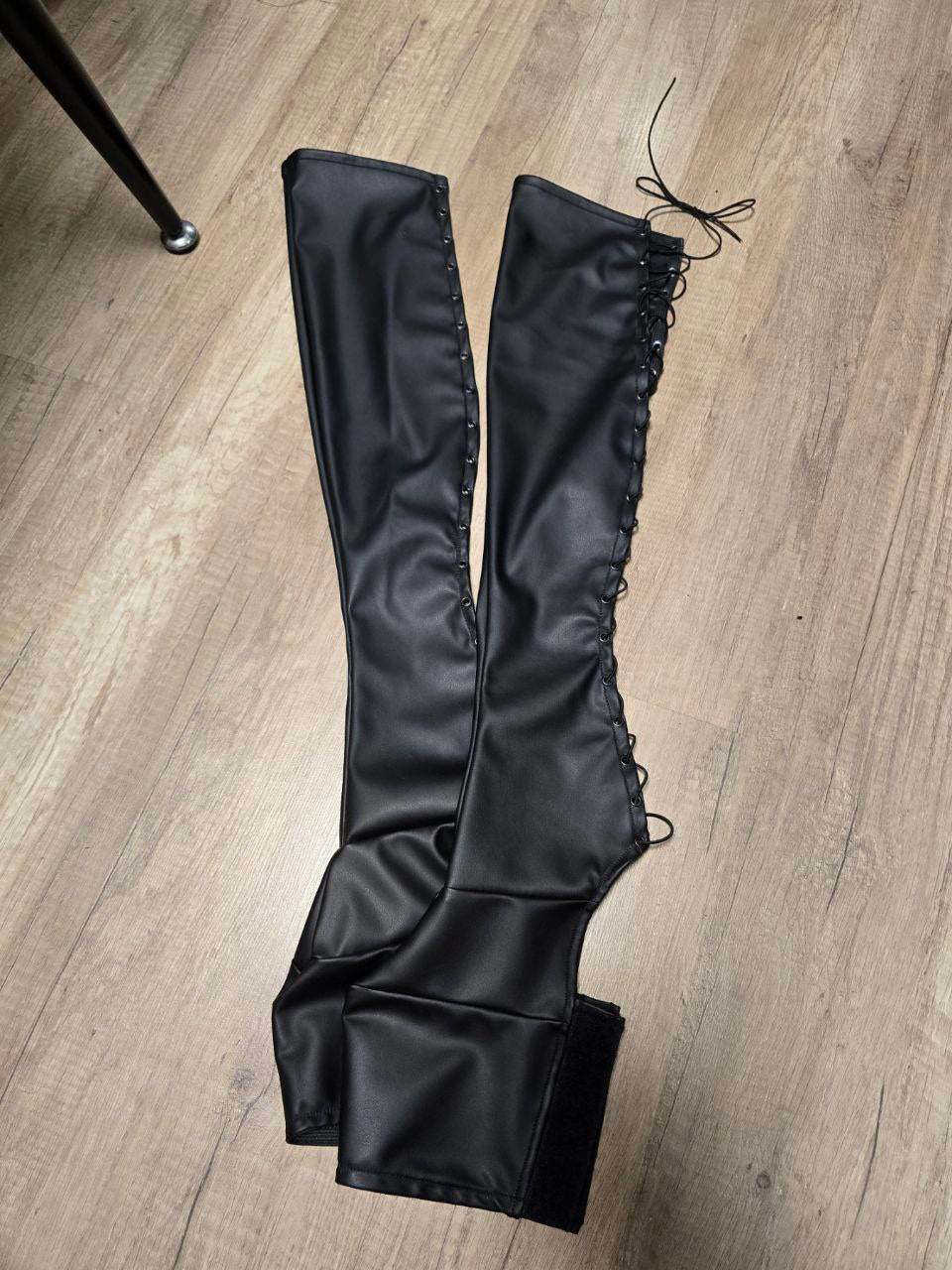 Thigh High Boot Covers for Platform Heels | Thigh-High Trapezeboots