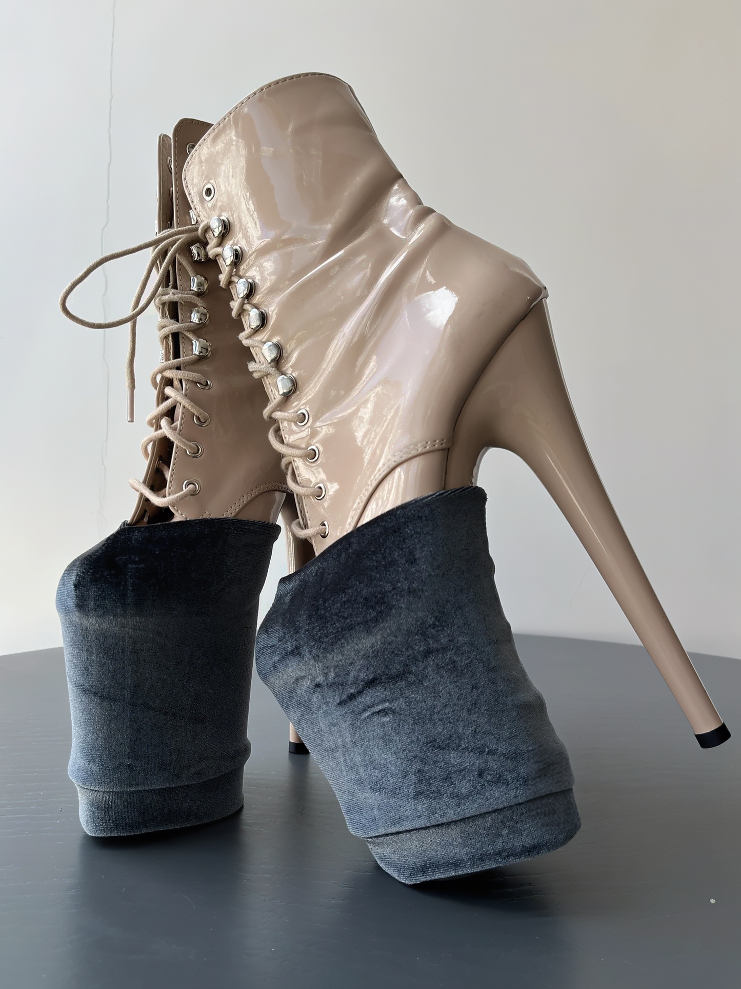 Velvet Pole Fitness Shoe Covers - Stage Heel Protection