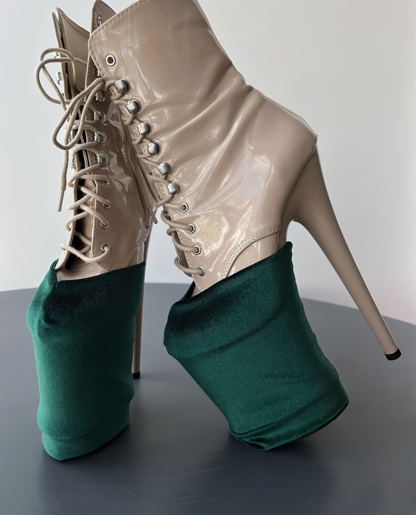 Velvet Pole Fitness Shoe Covers - Stage Heel Protection